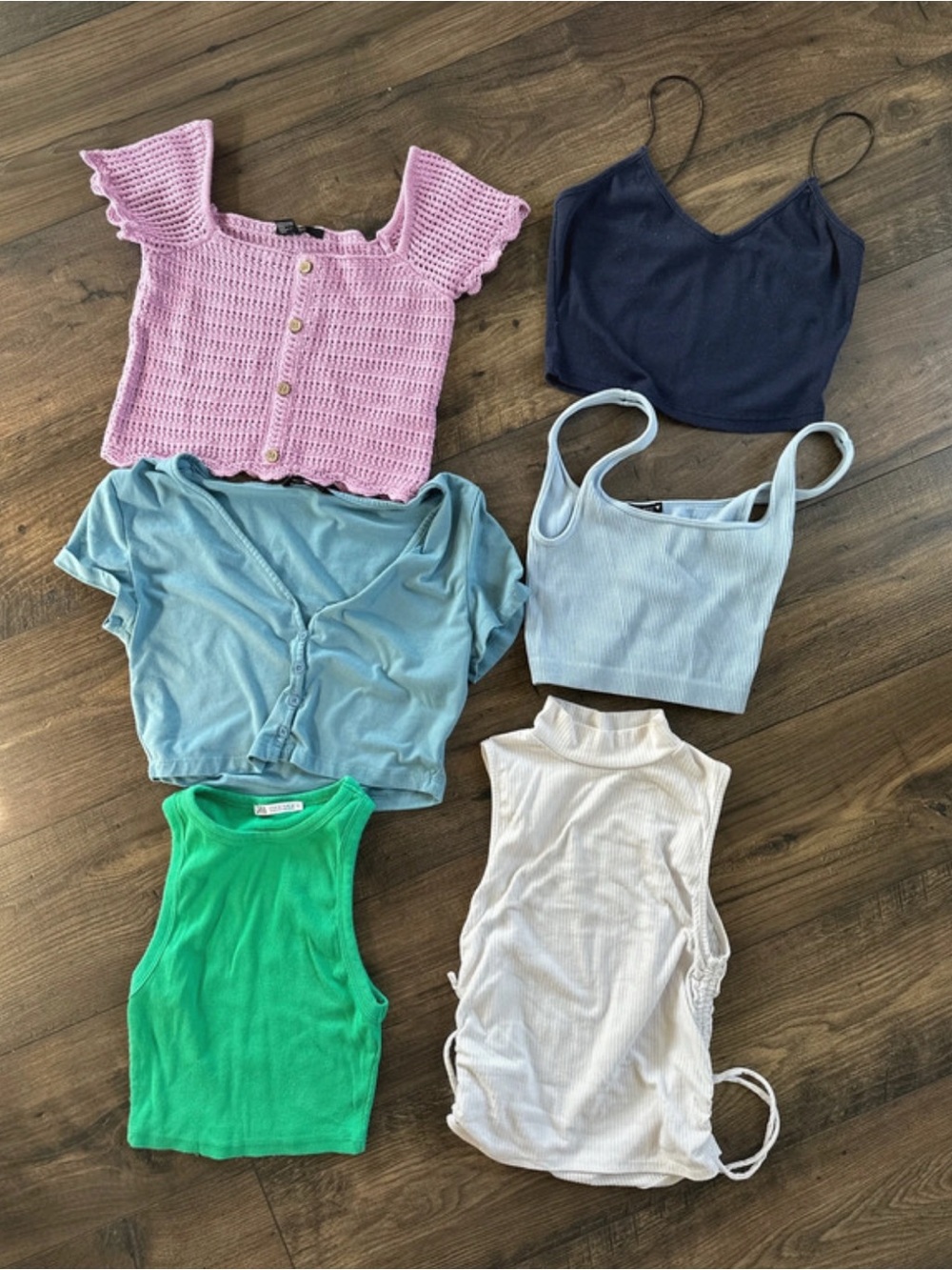 Crop top bundle of 6